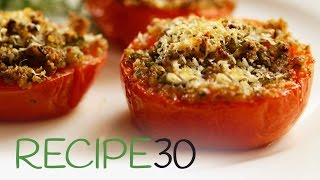 Tomatoes Provencale  By RECIPE30com [upl. by Reave144]