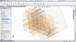 SolidWorks BAJA SAE Tutorials  How to Model a Frame Revised [upl. by Rednael]