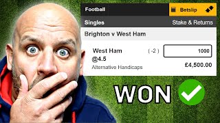 Asian Handicap Betting Strategy How it Works in Football Betting [upl. by Adnohral980]