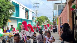 Desfile Tehuitzingo 16 de Septiembre 2024 p1 [upl. by Wolfie467]