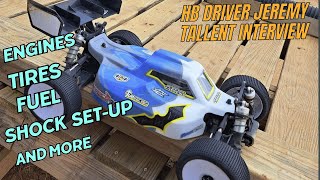 HB driver Jeremy tallent interview at G3Rc Raceway [upl. by Nyrehtac150]