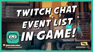 How to view TWITCH CHAT IN GAME  one monitor setup Streamlabs Game Overlay [upl. by Adnema602]