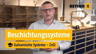 Galvanische Systeme ZinkNickel ZnNi – REYHER Videoschulung Beschichtungssysteme [upl. by Itsyrc]