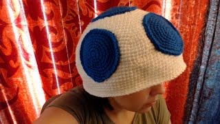 ToadstoolMushroom Hat Crochet Tutorial 1 [upl. by Retsim]