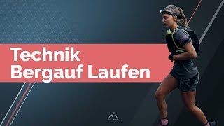 Trail Running Technik  BERGAUF LAUFEN [upl. by Puritan]