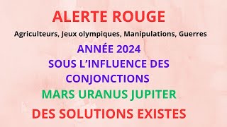 Conférence ASTROLOGIE SYMBOLIQUE Année 2024 Alerte rouge et Solutions [upl. by Rosdniw434]