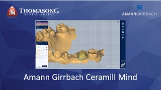 Amann Girrbach CAD Software  Ceramill Mind [upl. by Yerkovich]