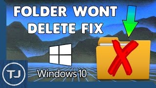 FileFolder Wont Delete FIX Windows 10 [upl. by Myers]