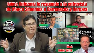 JAIME ANTEZANA COMENTA LA ENTREVISTA DE ocram quotDEMOCRACIA ASALTADAquot A R BARRENECHEA Y A VERGARA [upl. by Aek164]