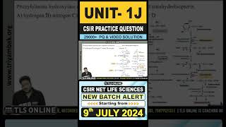 CSIR Practice Question  Unit 1 Molecules and their Interaction Relevant to Biology  Topic J [upl. by Assenad]