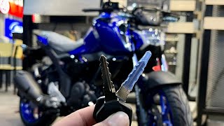 2024 Yamaha FZS Fi V40 Racing Blue New Model  Detailed Walkaround Review  Best 150cc Bike [upl. by Jarlathus]