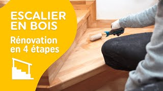 Comment rénover un escalier en bois  4 étapes  MesDépanneursfr [upl. by Emory691]