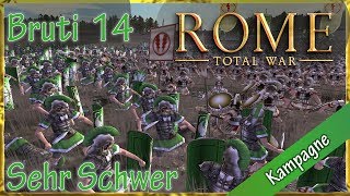 Lets Play Rome Total War Bruti Kampagne D  Sehr schwer  HD 14 [upl. by Adnorrahs]