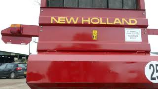 2002 New Holland 648 Cropcutter Round Baler [upl. by Kealey]