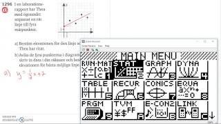 Matematik 5000 Ma 2b Kapitel 4 Statistik Modellering Regressionsanalys 4413 [upl. by Tega]