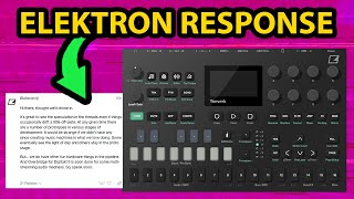 Elektron Responds to the Tonverk Leak [upl. by Ahcilef]