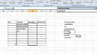 VALIDACION DE DATOS LISTA [upl. by Hsara]