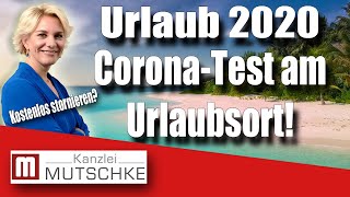 CoronaTest am Urlaubsziel  Kostenlose Stornierung möglich Unser Tipp [upl. by Magill912]