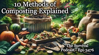 10 Methods of Composting – Epi3476  Links in Video Notes [upl. by Enitsirhk]