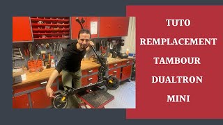 Tuto remplacement tambour dualtron mini trottinette électrique [upl. by Ahsaek949]