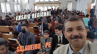 ENSAIO REGIONAL EM SALGUEIRO PE 2022 Cobertura Completa com Entrevistas [upl. by Atiuqaj946]