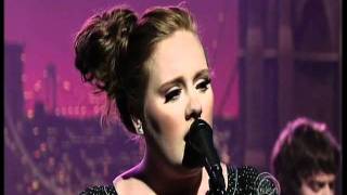 Adele  Chasing Pavements Live Debut on The Late Show with David Letterman [upl. by Candy]