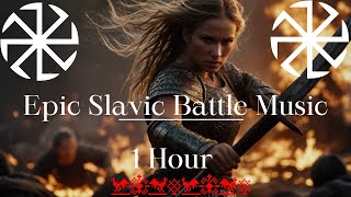 Epic Slavic Battle Music 1 Hour Mix  Battle Music With epic Bulgarian Choir [upl. by Ydniahs]