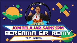 SAINS TINGKATAN 4 GENETIK [upl. by Euqinehs76]