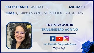 Palestra 992  Palestrante MÁRCIA FIUZA  Tema QUANDO OS PAPEIS SE INVERTEM  PAISFILHOS [upl. by Yonit]