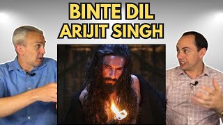 FIRST TIME HEARING Binte Dil by Arijit Singh REACTION [upl. by Dirraj]