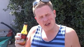 Blairs After Death Sauce with Liquid Rage Reaction Hottest Sauce Ever [upl. by Washburn]