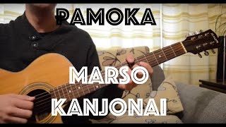 pamoka  quotMarso Kanjonaiquot  Andrius Mamontovas  akustinė gitara [upl. by Airom132]