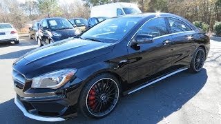 2014 MercedesBenz CLA45 AMG 4Matic Start Up Exhaust and In Depth Review [upl. by Fosdick]