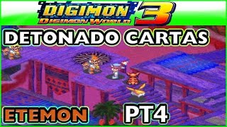 Digimon World 3 – CAMPEONATO DE CARTAS pt4  PRIMEIRO e SEGUNDO ETEMON em AMATERASU [upl. by Ciprian716]