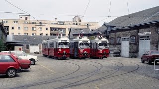 Die Wiener Straßenbahn am 1 Mai 1987 [upl. by Arivle]