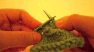 How to Knit a Buttonhole [upl. by Nilok]