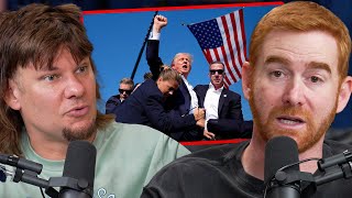 Theo and Andrew Santino React to the Shooting of Donald Trump [upl. by Ruggiero]