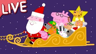 Peppa Pig Christmas Episodes 🎄 Peppa Pig STREAMING NOW 🌈 Kids Videos 🔴 [upl. by Annailuj]