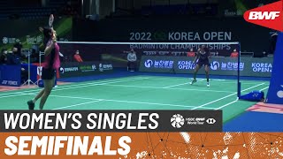 Korea Open Badminton Championships 2022  Pusarla V Sindhu IND 3 vs An Seyoung KOR 2  SF [upl. by Eloccin]