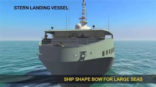 Stern Landing Vessel SLV vs Conventional Landing Craft [upl. by Noj]