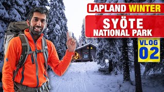 Lapland Winter Wilderness Adventure Part 02 Vlog 02  Syöte National Park [upl. by Ahsilav]