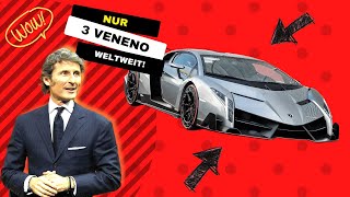 Lamborghini Veneno Supercar Präsentiert von Stephan Winkelmann CEO HD Video Deutsch  Kfznet [upl. by Aretina]