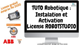 Tuto Installation Robotstudio et Activation license gratuit ABB IRC5  free license robostudio [upl. by Jamey214]