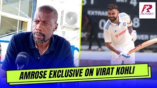 What did Sir Curtly Ambrose say about Virat Kohlis batting in test series I WIvsIND [upl. by Donegan]