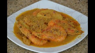 Chingudi Besara  Prawn Masala Curry in Mustard Paste Recipe  Prawn Mustard  Fish Odisha Special [upl. by Eniron850]