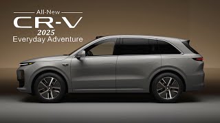 Honda CRV 2025  Completely Redesigned SUV [upl. by Noiwtna]