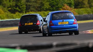 Clio 182 track battle Croft Circuit Track Obsession 140623 [upl. by Winograd]