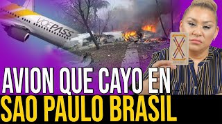 AVION SE ESTRELLA EN SAU PAULO BRASIL LO QUE SUCEDIÓ EXACTAMENTE [upl. by Nosahc479]