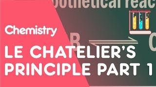 Le Chateliers Principle Part 1  Reactions  Chemistry  FuseSchool [upl. by Eiznikcm387]