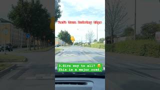 Left Turn Techniques and City Driving Tips car driving tips tipsandtricks shorts [upl. by Avlis]